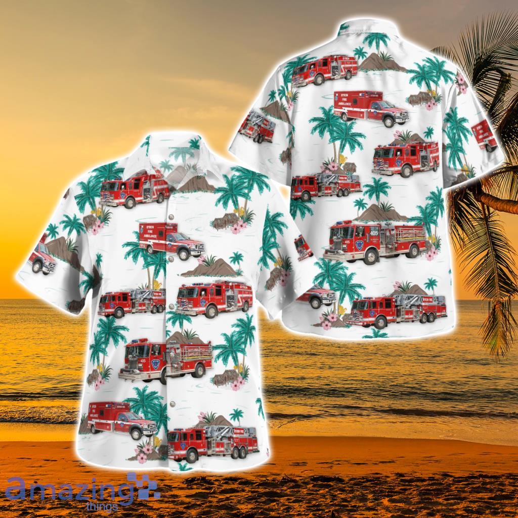 Illinois, Byron Fire Protection District Hawaiian Shirt - Illinois, Byron Fire Protection District Hawaiian Shirt