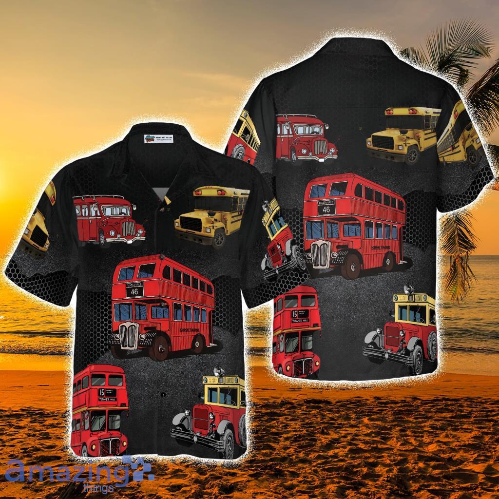I'm Driving At Night Bus Driver Tropical Hawaiian Shirt - I'm Driving At Night Bus Driver Tropical Hawaiian Shirt