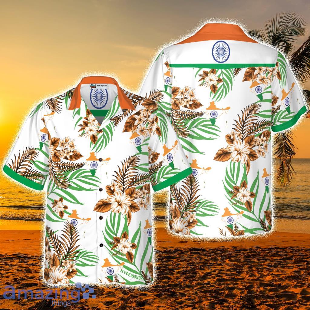 India Proud Tropical Hawaiian Shirt - India Proud Tropical Hawaiian Shirt India Proud Tropical Hawaiian Shirt - India Proud Tropical Hawaiian Shirt