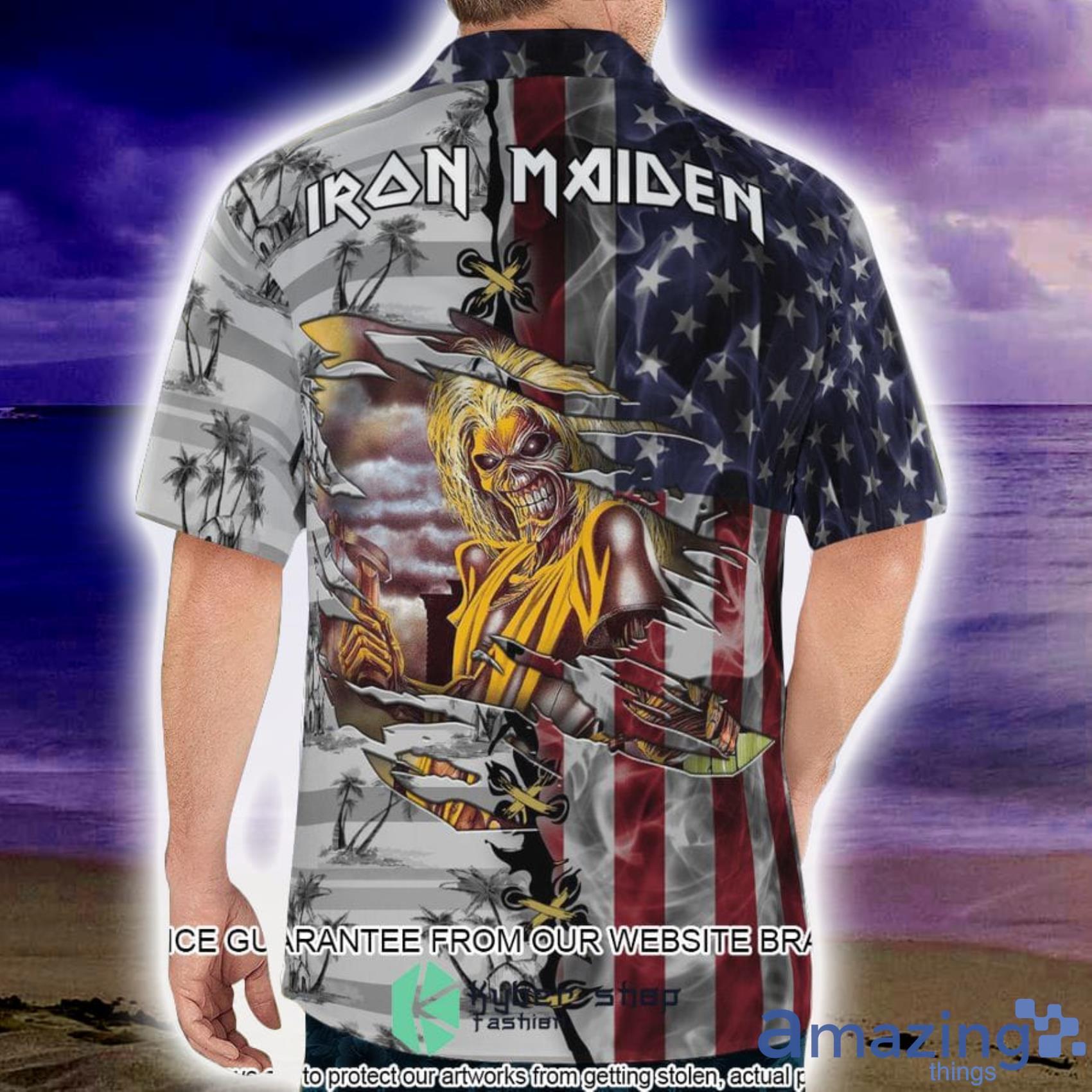 Iron Maiden Tropical Hawaiian Shirt