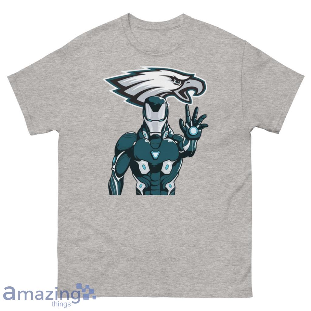 Football Fan Shop Officially Licensed NFL Short Sleeve Crew Neck - Eagles - White