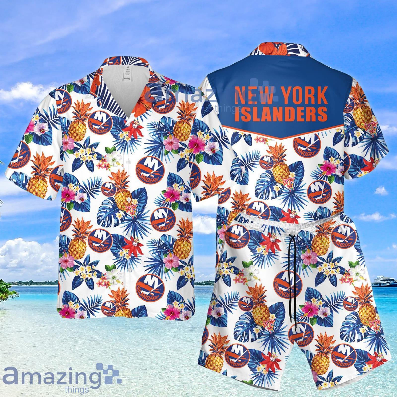 Islanders Pineapple Tropical Aloha Summer Set Hawaiian Shirt And Shorts Product Photo 1