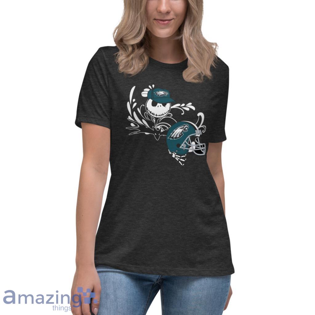 Philadelphia Eagles Jack Skellington And Zero Polo Shirt For Sport Fans