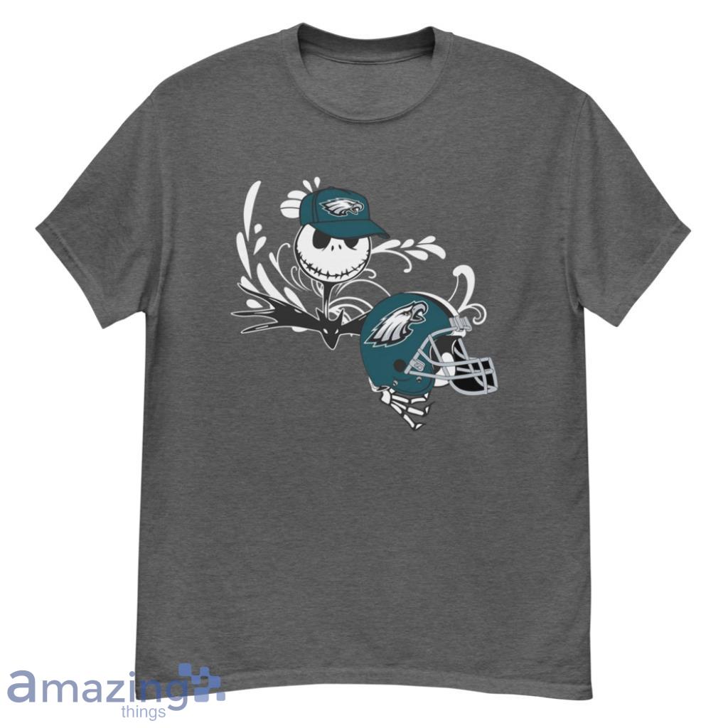 Philadelphia Eagles Jack Skellington All Over Printed 3D Shirt