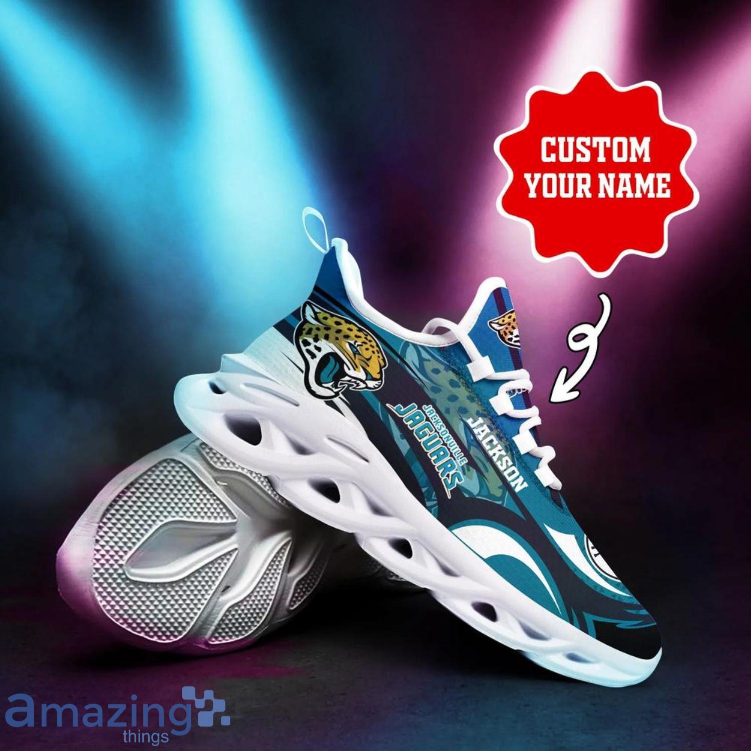 Jacksonville Jaguars CUSTOM Nike Air Force Shoes -  Worldwide  Shipping