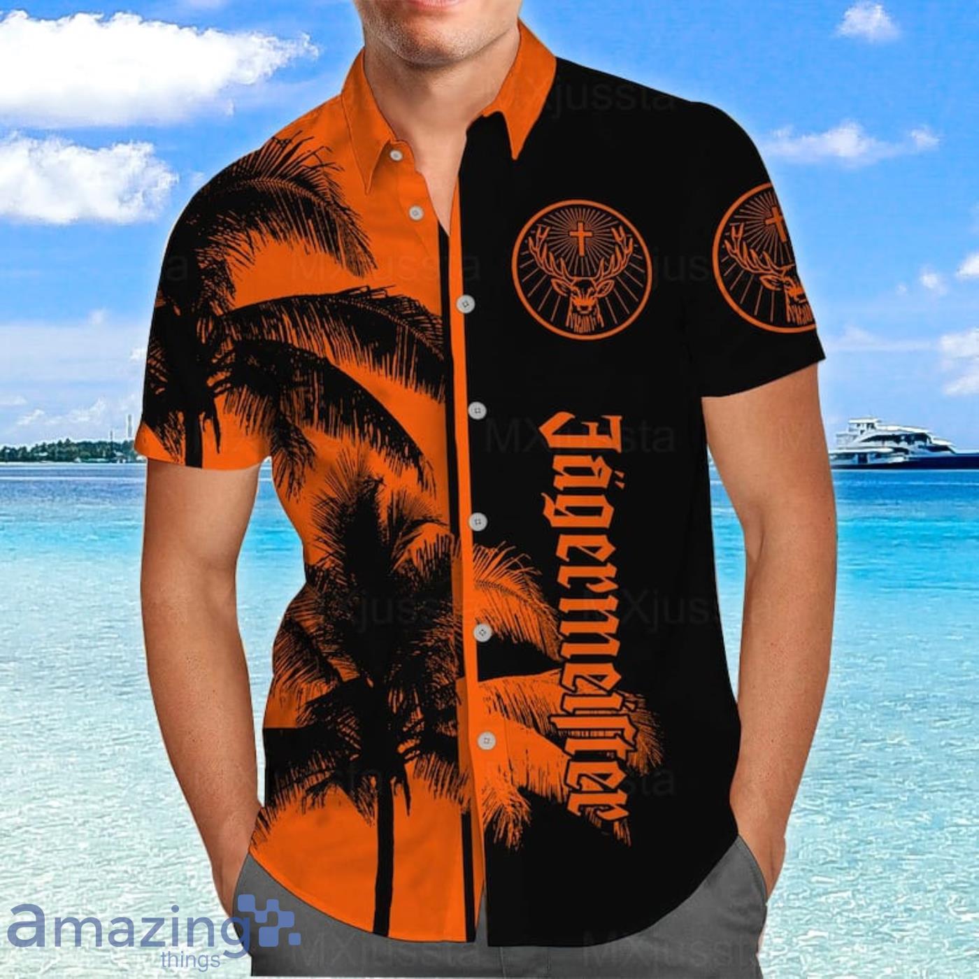 Jagermeister Combo Hawaiian Shirt And Shorts