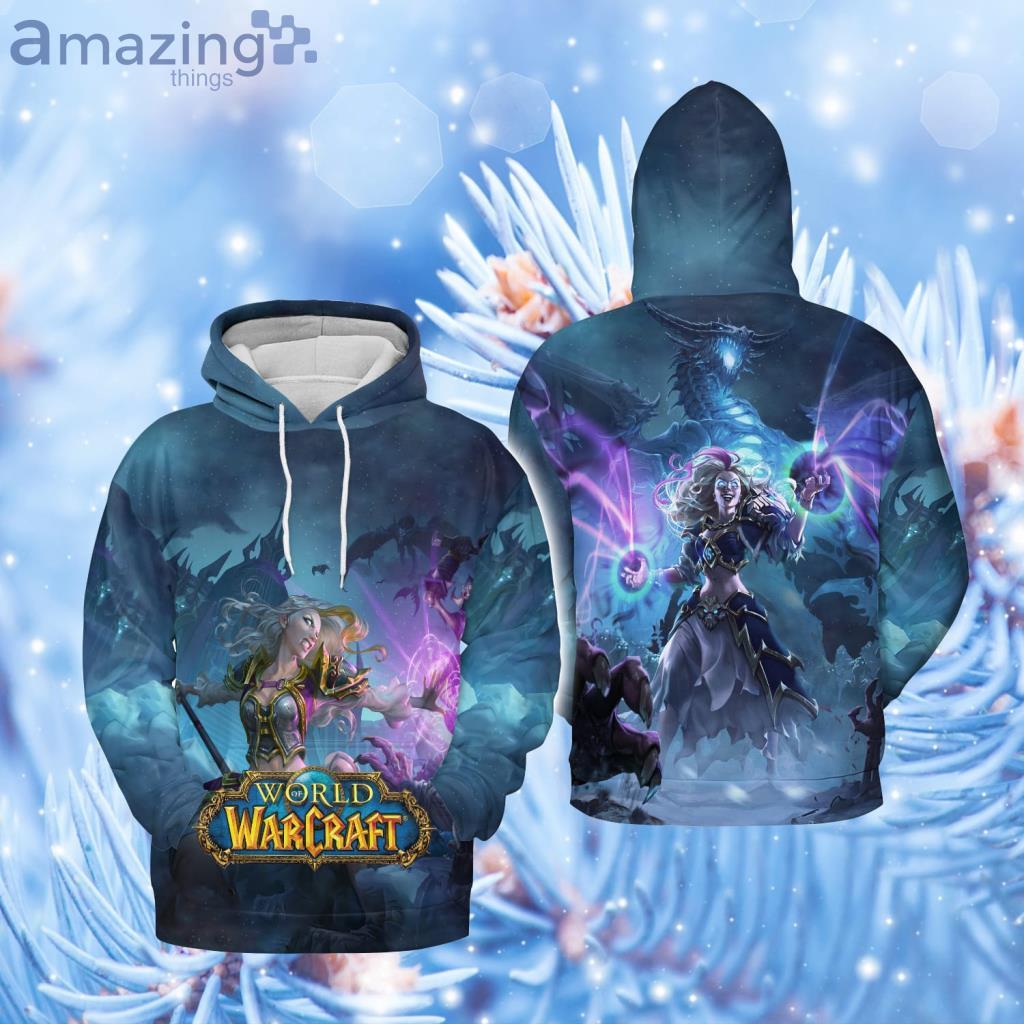 Jaina Daughter of the Sea AOP Hoodie 3D - Jaina Daughter of the Sea AOP Hoodie 3D