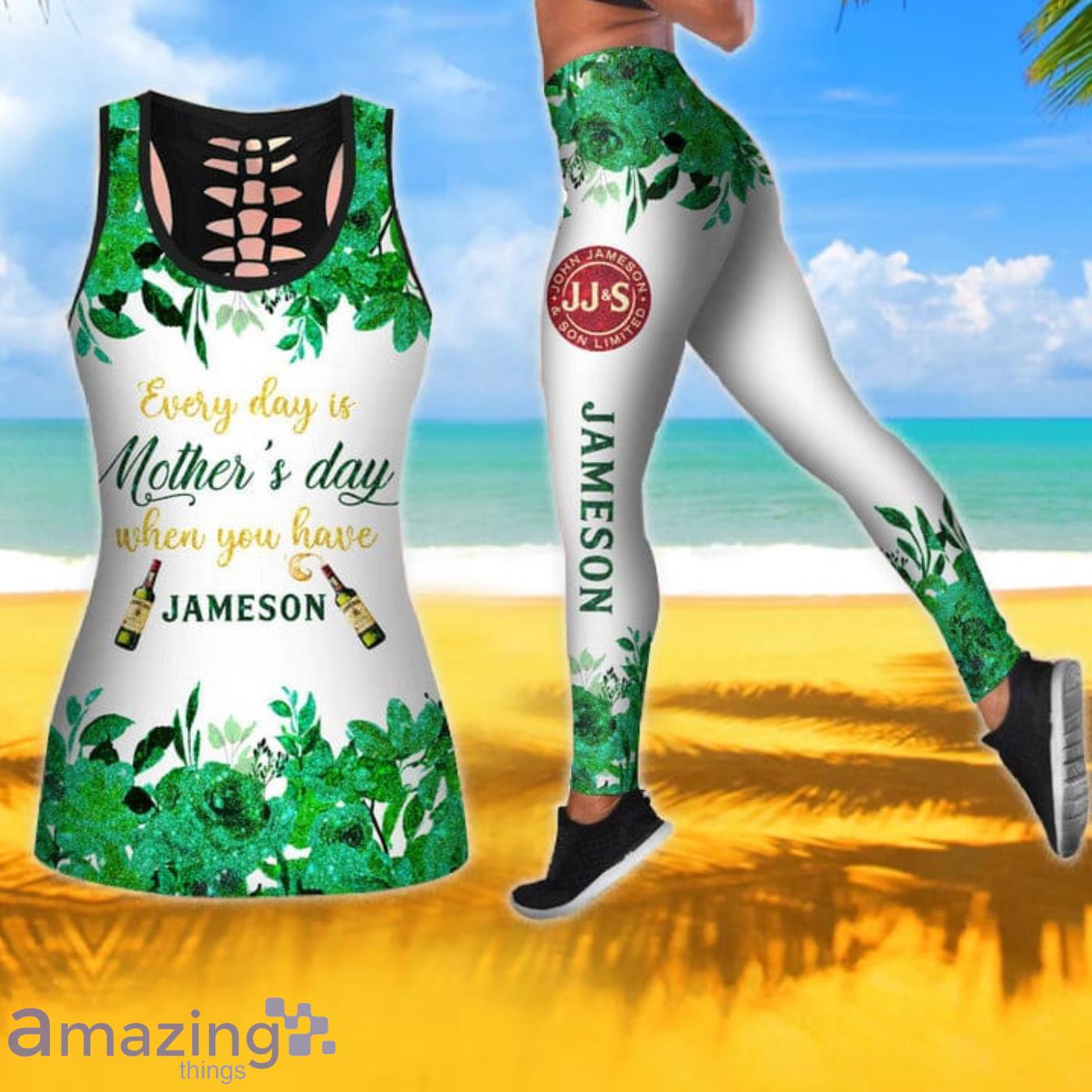 Jameson Mother's Day Gift Combo Tanktop And Leggings image Jameson Mother's Day Gift Combo Tanktop And Leggings Product Photo 1