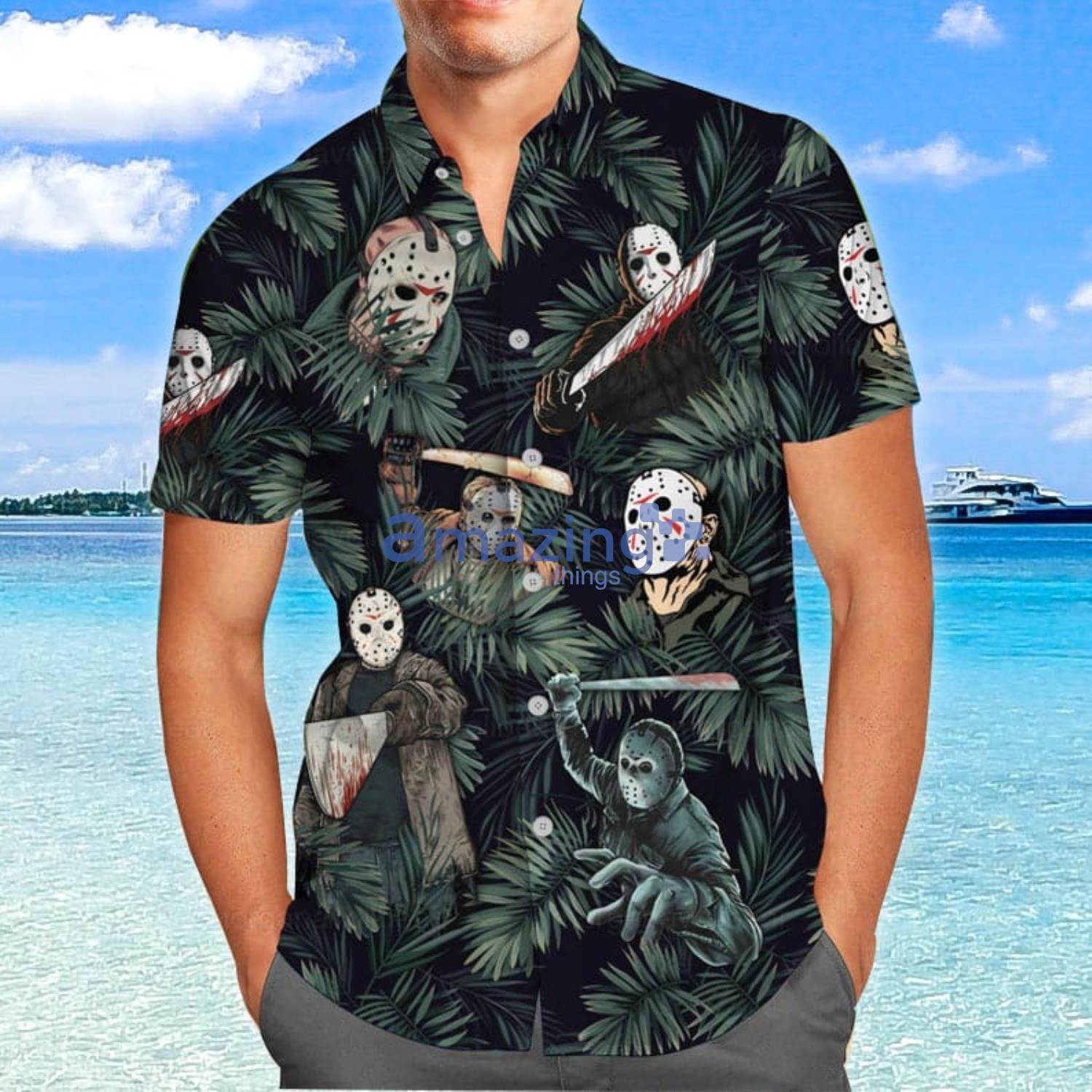 Jason Voorhees NFL Philadelphia Eagles Hawaiian Shirt