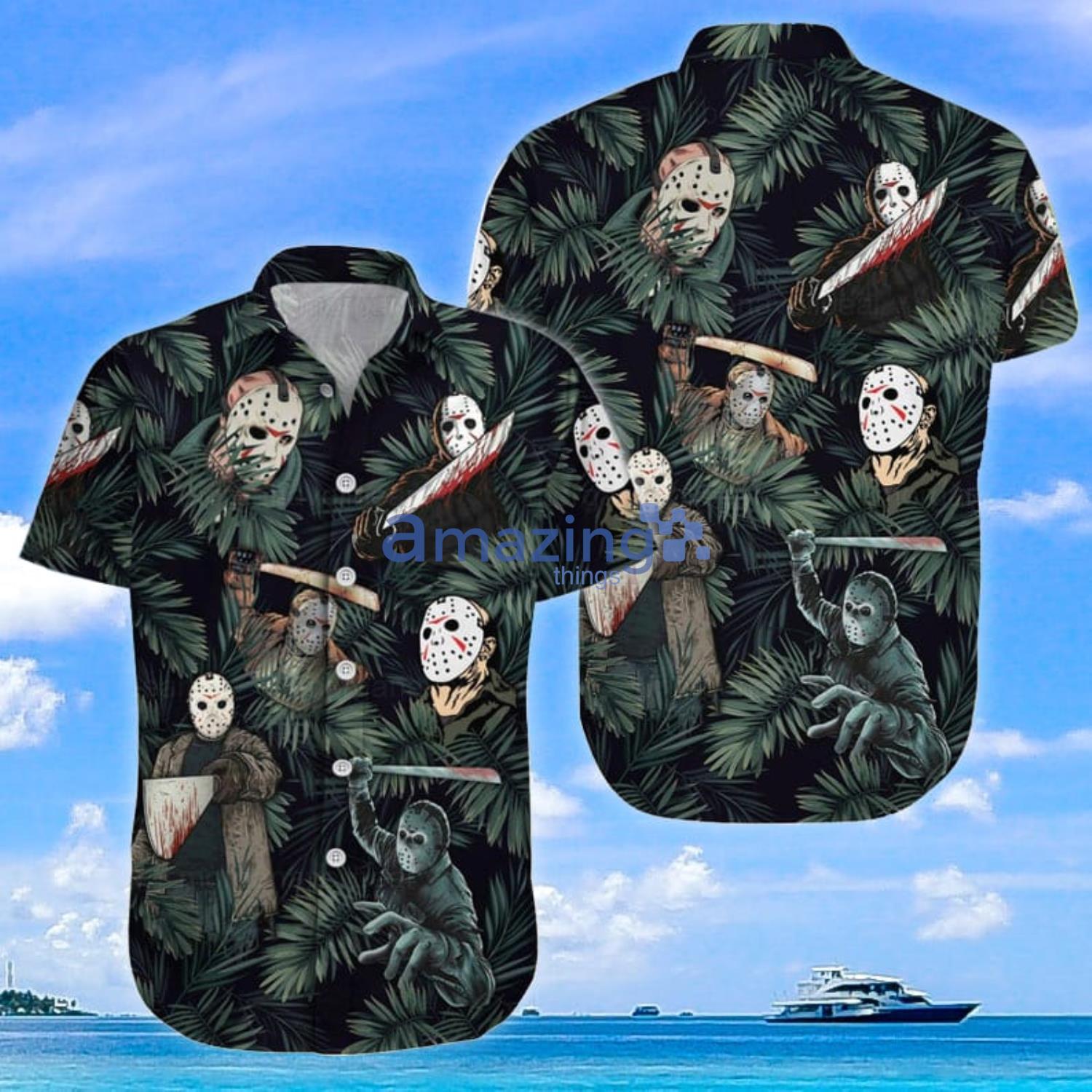 Jason Voorhees NFL Philadelphia Eagles Hawaiian Shirt