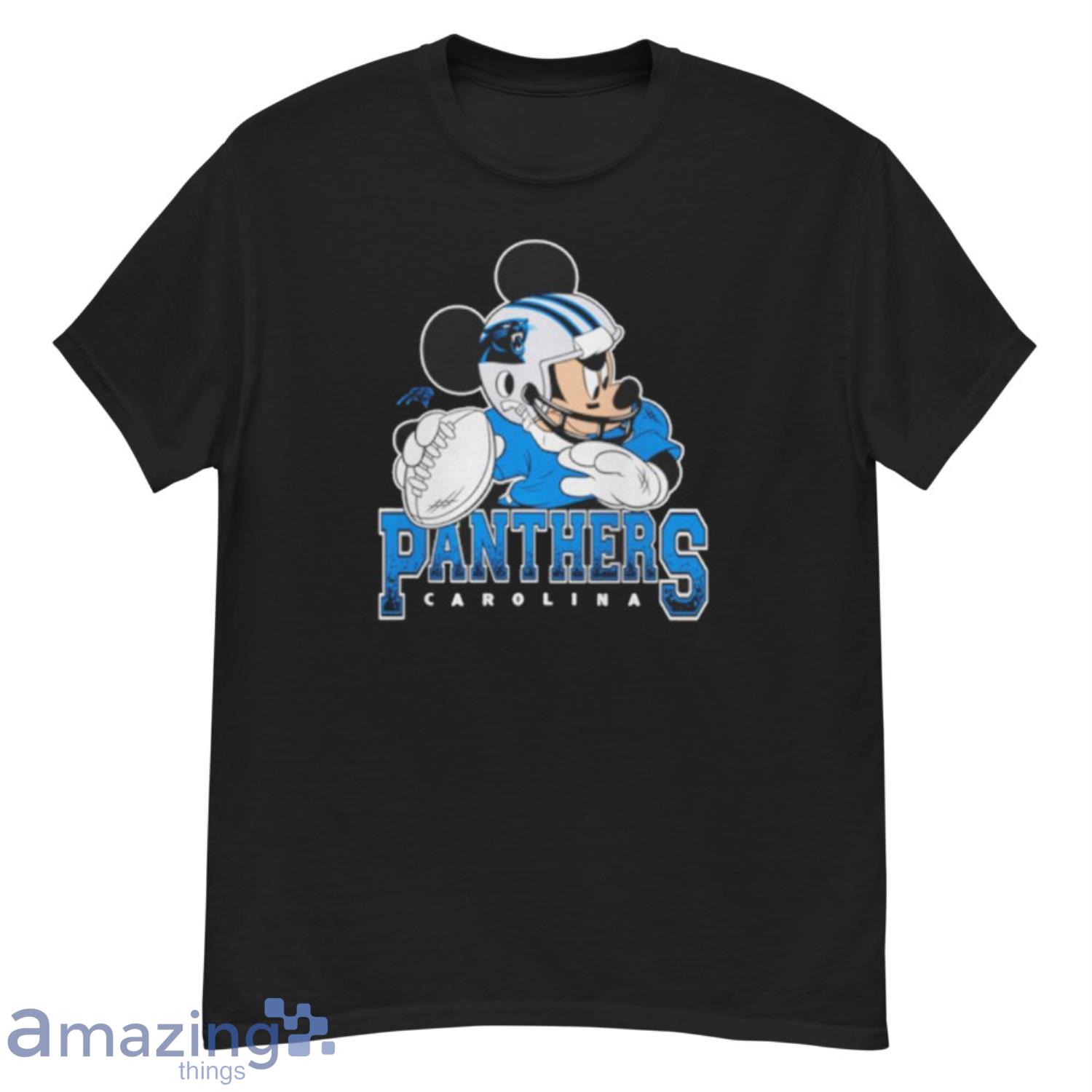 Junk Food Carolina Panthers Disney Mickey Shirt