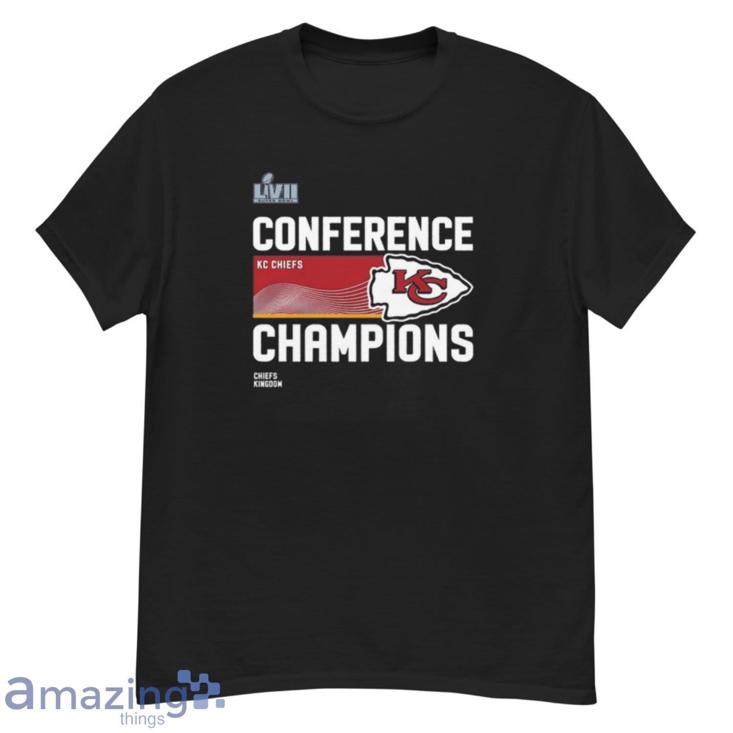 Kansas City Chiefs 2023 A.F.C Conference Champi0ns Unisex TShirt Size S-3XL