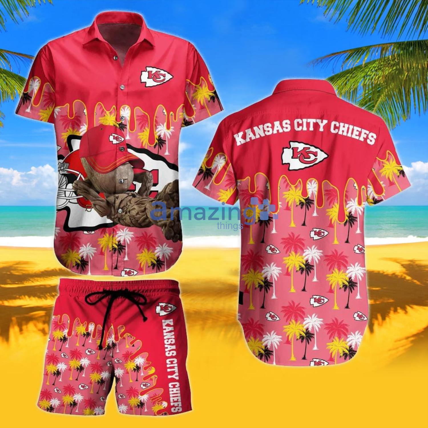 Nfl Kansas City Chiefs Hawaiian 3d Summer Beach Shirt - Bring Your