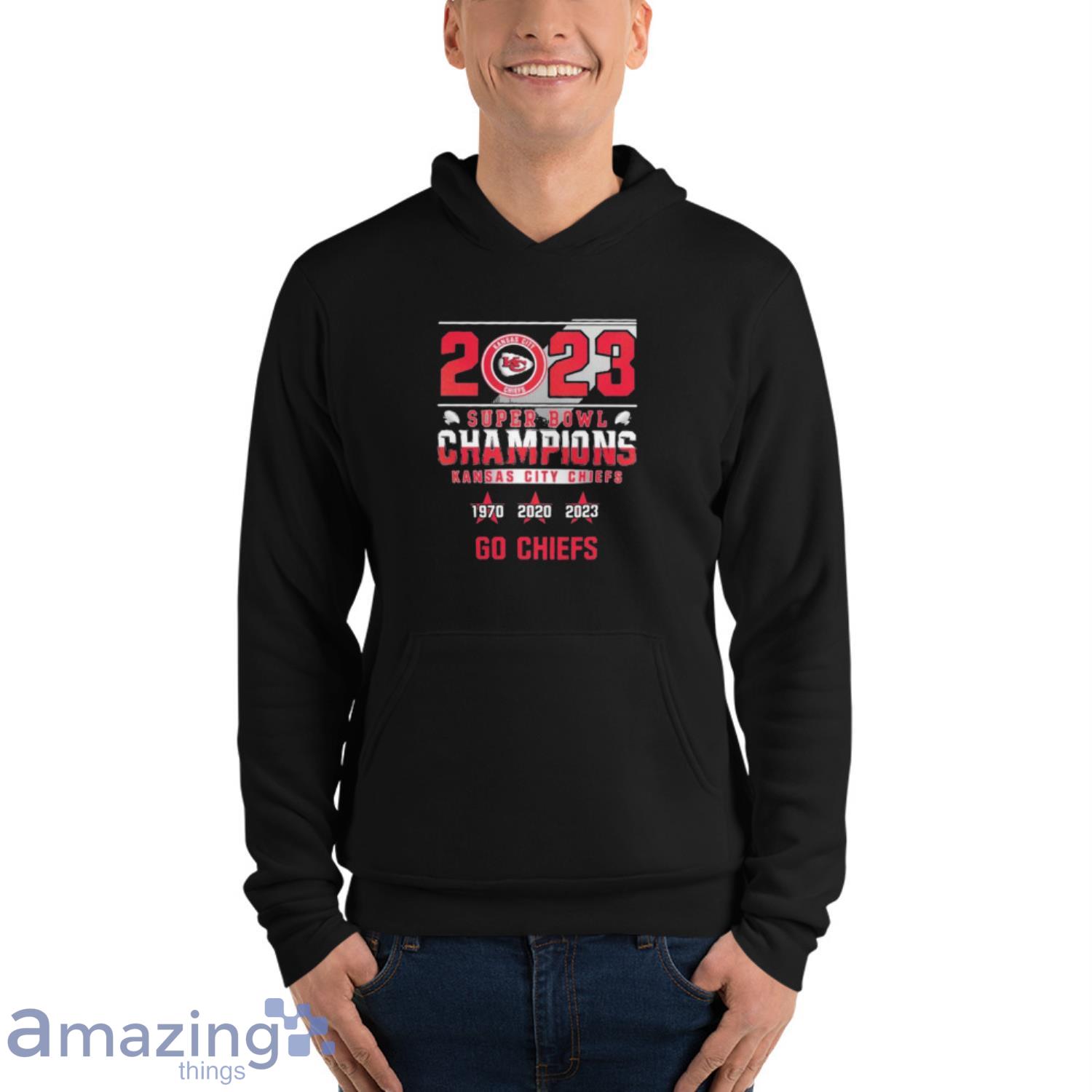 Three Time Super Bowl Champions 1970 2020 2023 Kansas City Chiefs shirt,  hoodie, sweater, long sleeve and tank top