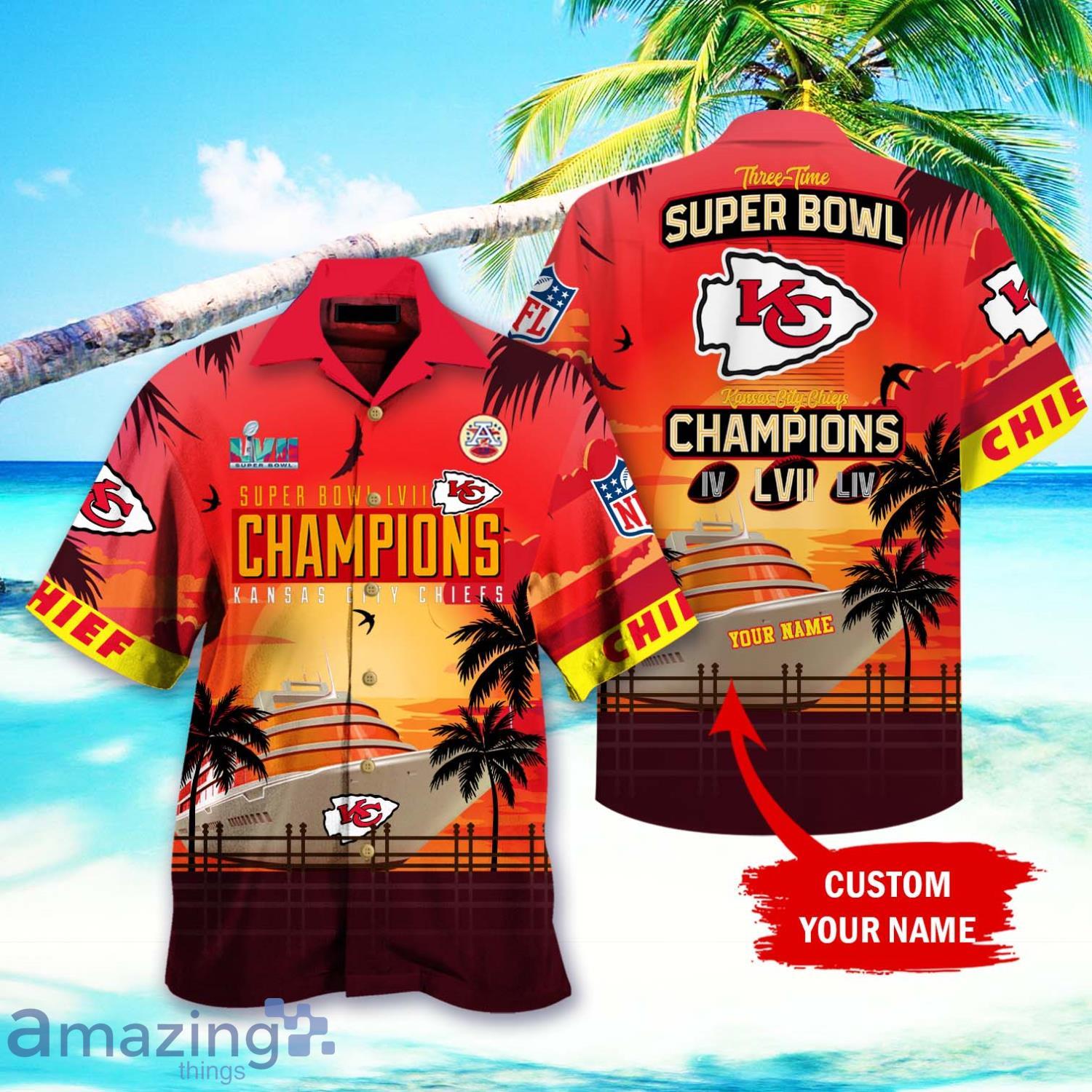 Kansas City Chiefs Super Bowl Champions 2022 Hawaiian Shirt For