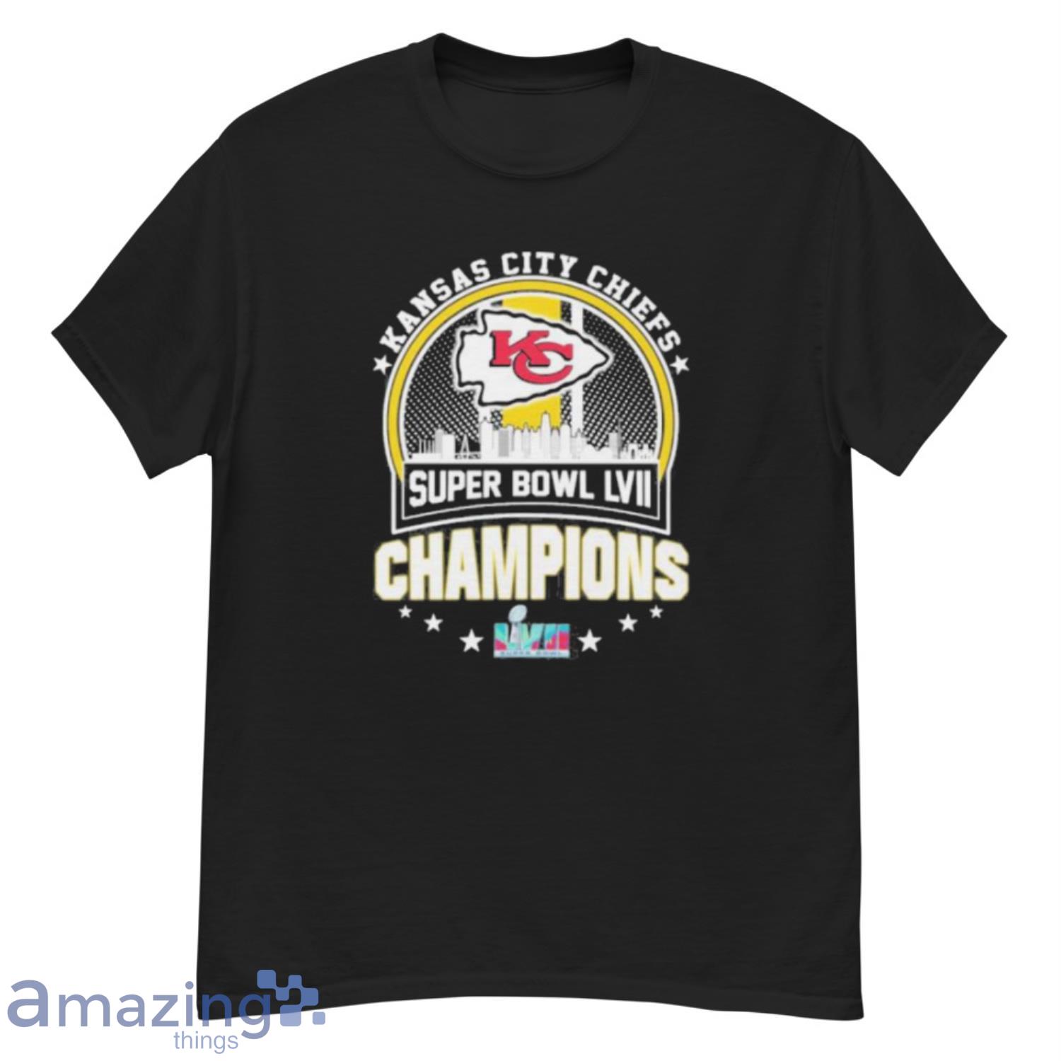 As Is NFL Super Bowl LVII Champions Chiefs Poly T-Shirt 