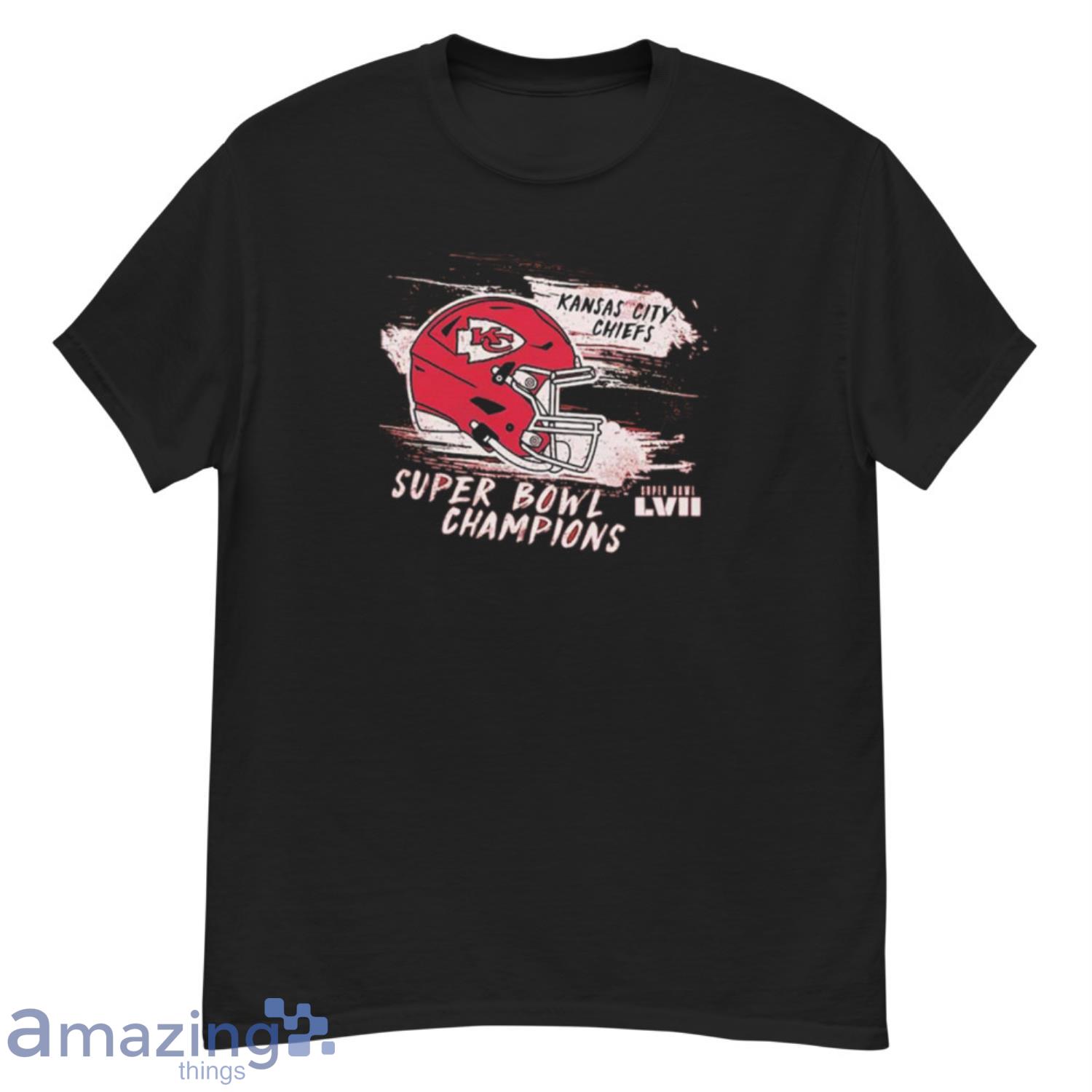 Kansas City Chiefs Super Bowl Lvii Champions Off-Shoulder T-Shirt