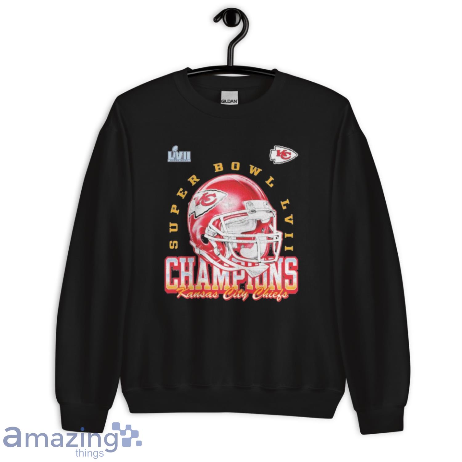 Kansas City Chiefs Super Bowl Lvii Champions Still Prime Tri Blend Shirt image Kansas City Chiefs Super Bowl Lvii Champions Still Prime Tri-Blend Shirt - Unisex Crewneck Sweatshirt