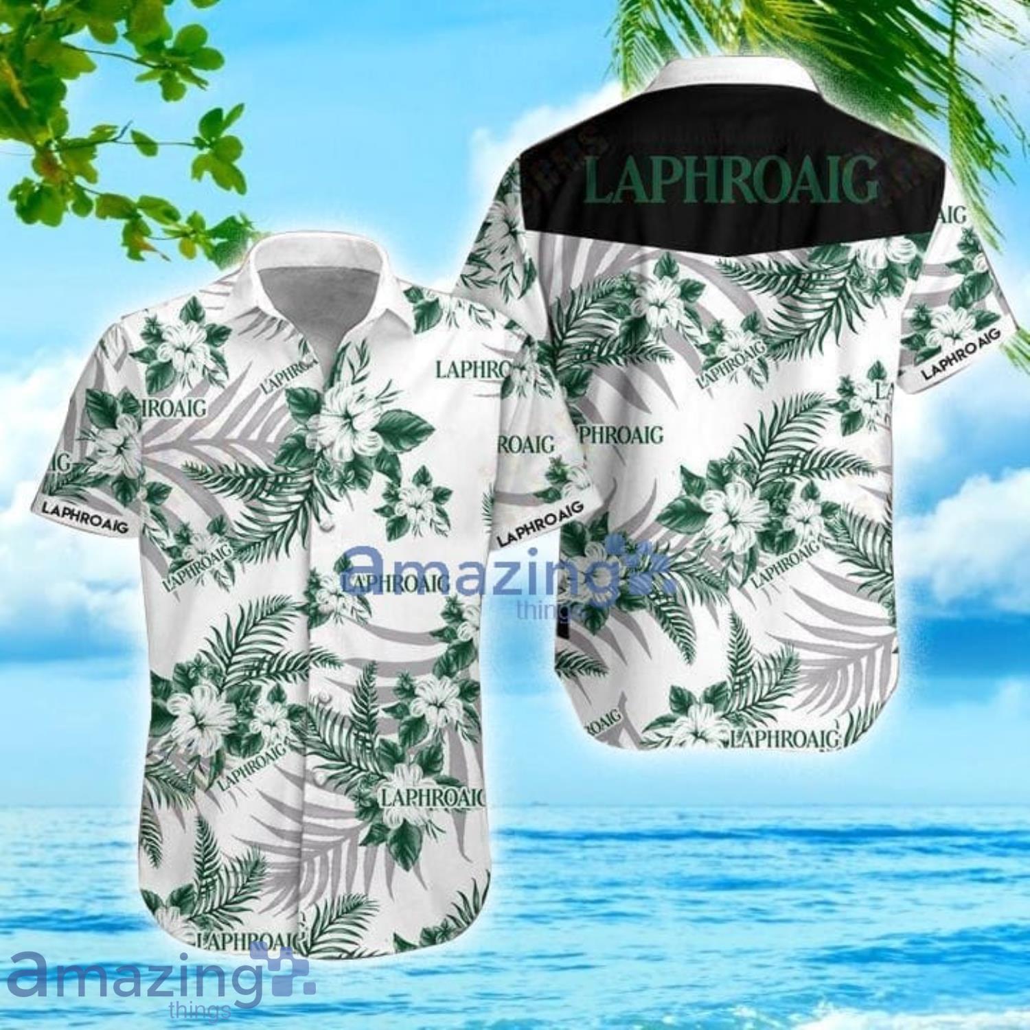 Laphroaig Tropical Short Sleeve Aloha Hawaiian Shirt For Men And Women Product Photo 1