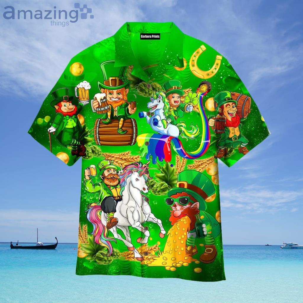 Lepricorn Leprechaun Unicorn Beer Aloha Hawaiian Shirts - Lepricorn Leprechaun Unicorn Beer Aloha Hawaiian Shirts