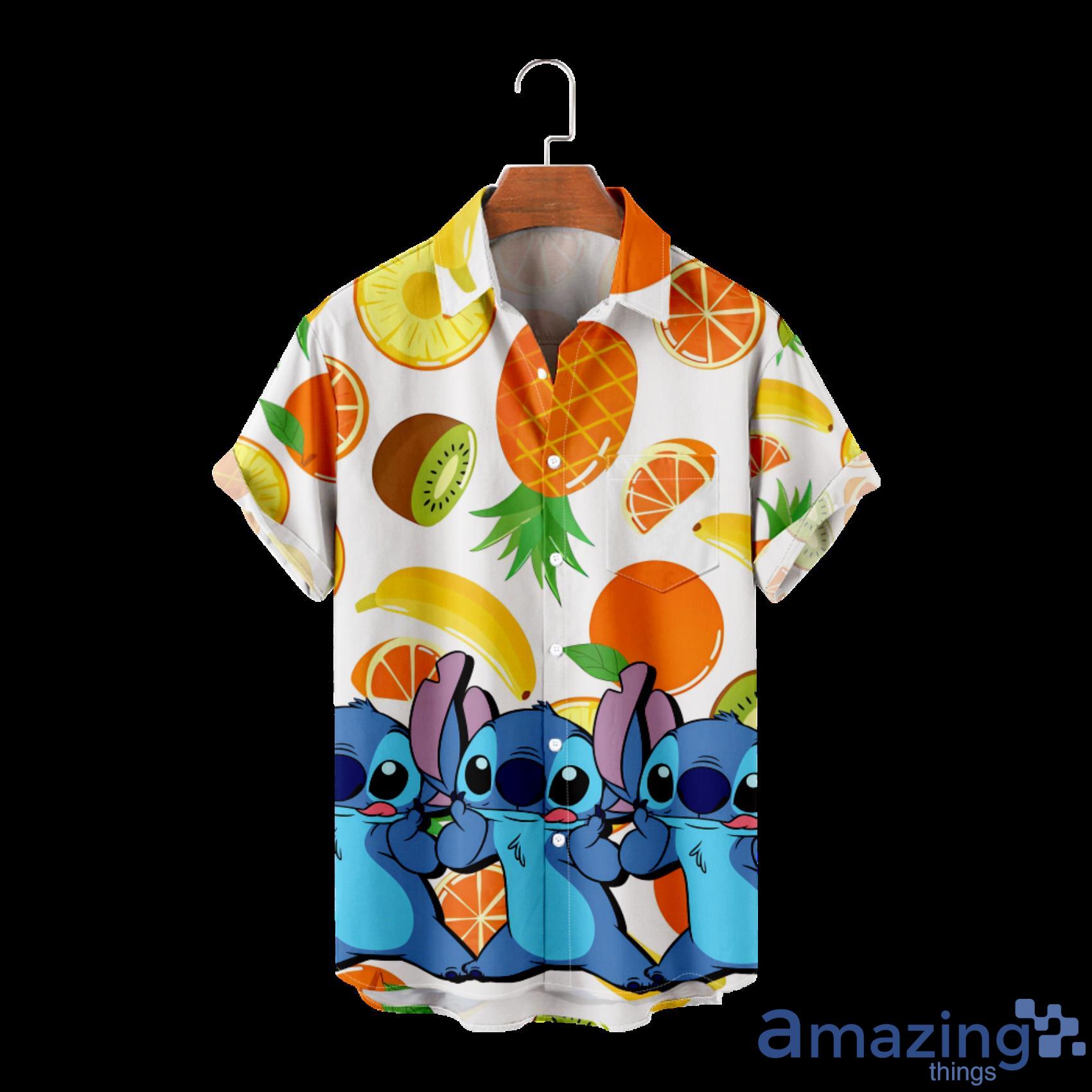 Lilo And Stitch Cute Matchable Family Hawaiian Shirts For Men And Women Product Photo 1