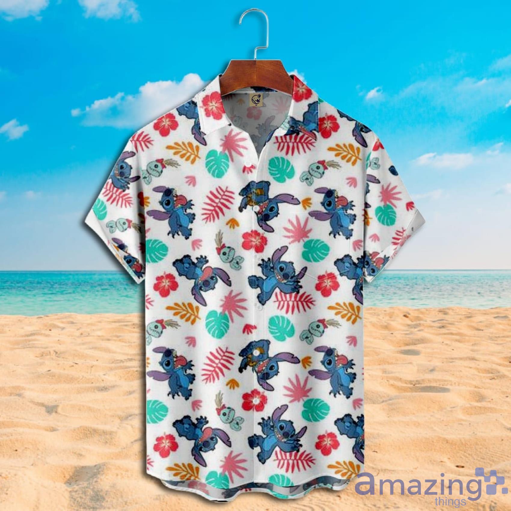 Lilo And Stitch Hawaiian Shirt For Men And Women image Lilo And Stitch Hawaiian Shirt For Men And Women Product Photo 2