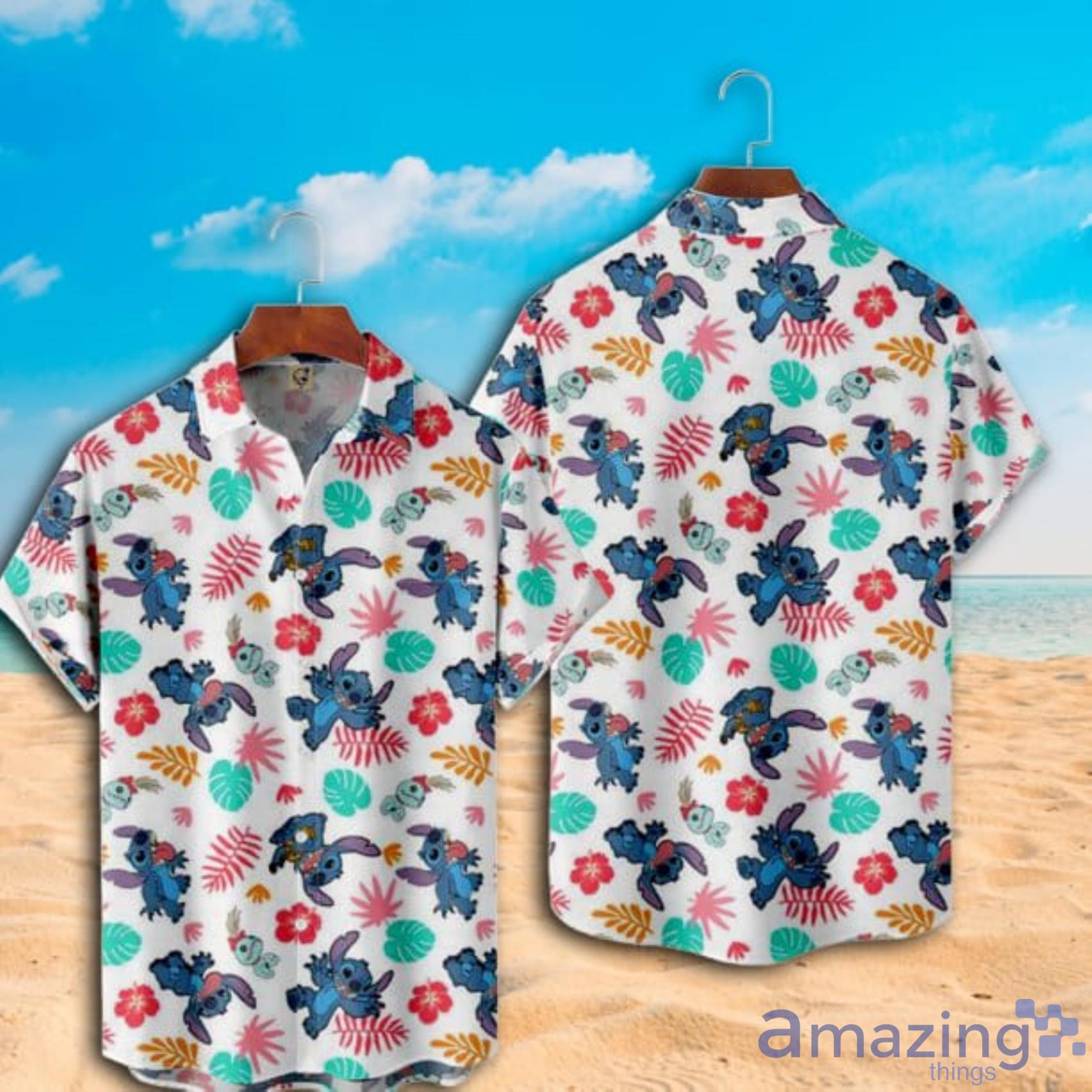 Lilo And Stitch Hawaiian Shirt For Men And Women image Lilo And Stitch Hawaiian Shirt For Men And Women Product Photo 3