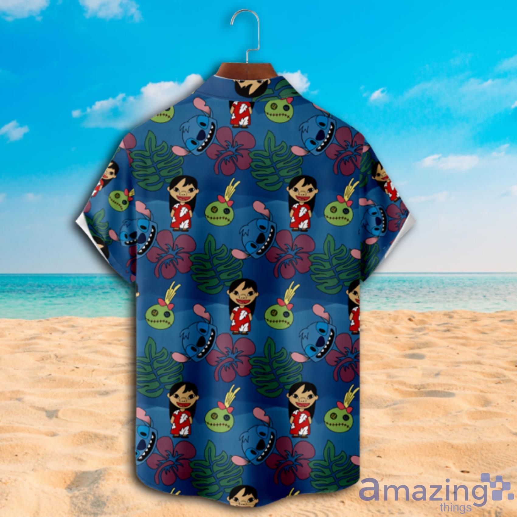 Lilo & Stitch Ohana Habicus Pattern Hawaiian Shirt For  Men And Women Product Photo 1