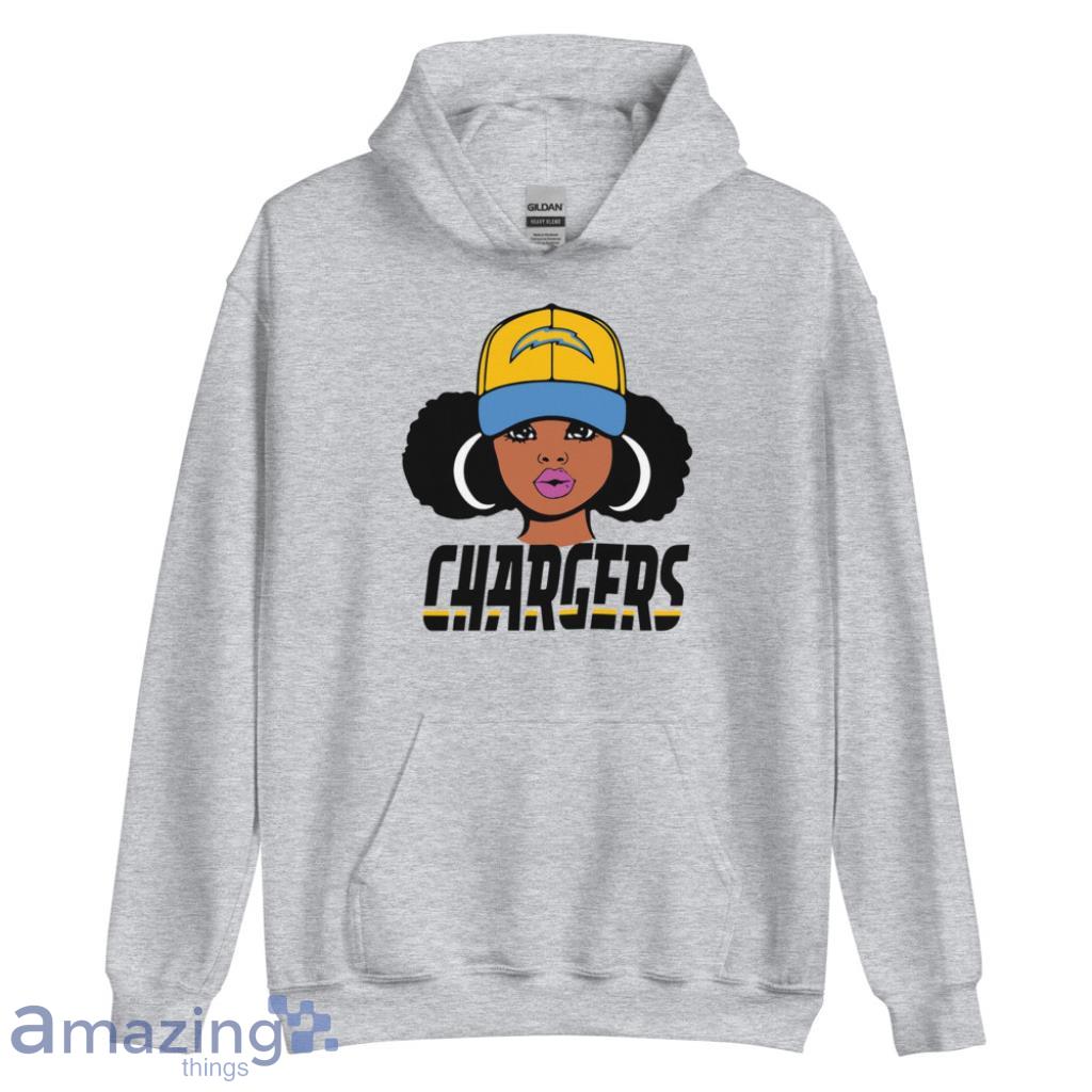 Gildan Los Angeles Chargers Pullover Hoodie Sport Grey 4XL