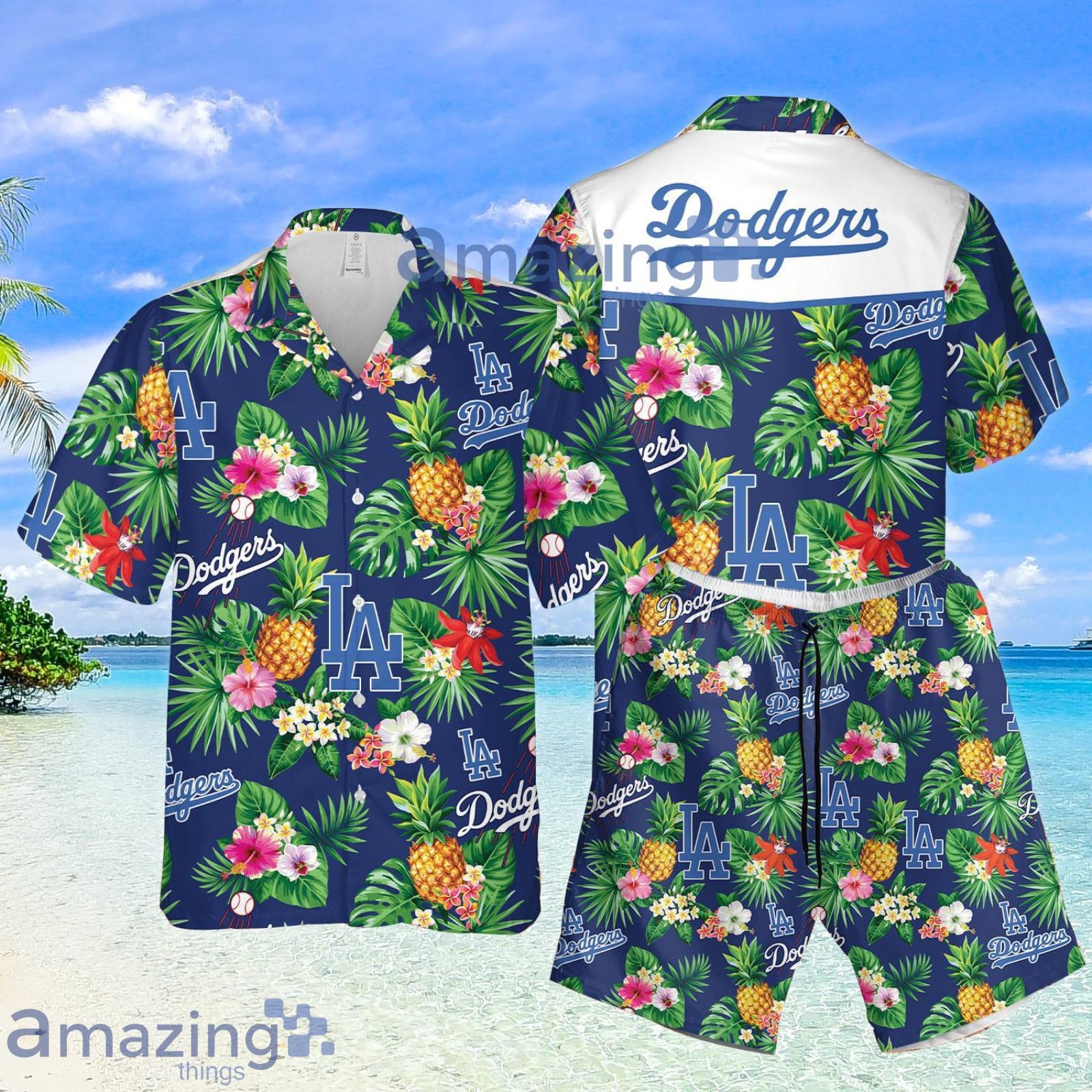 Dodgers Hawaiian Shirt And Shorts Inspired By Los Angeles Dodgers