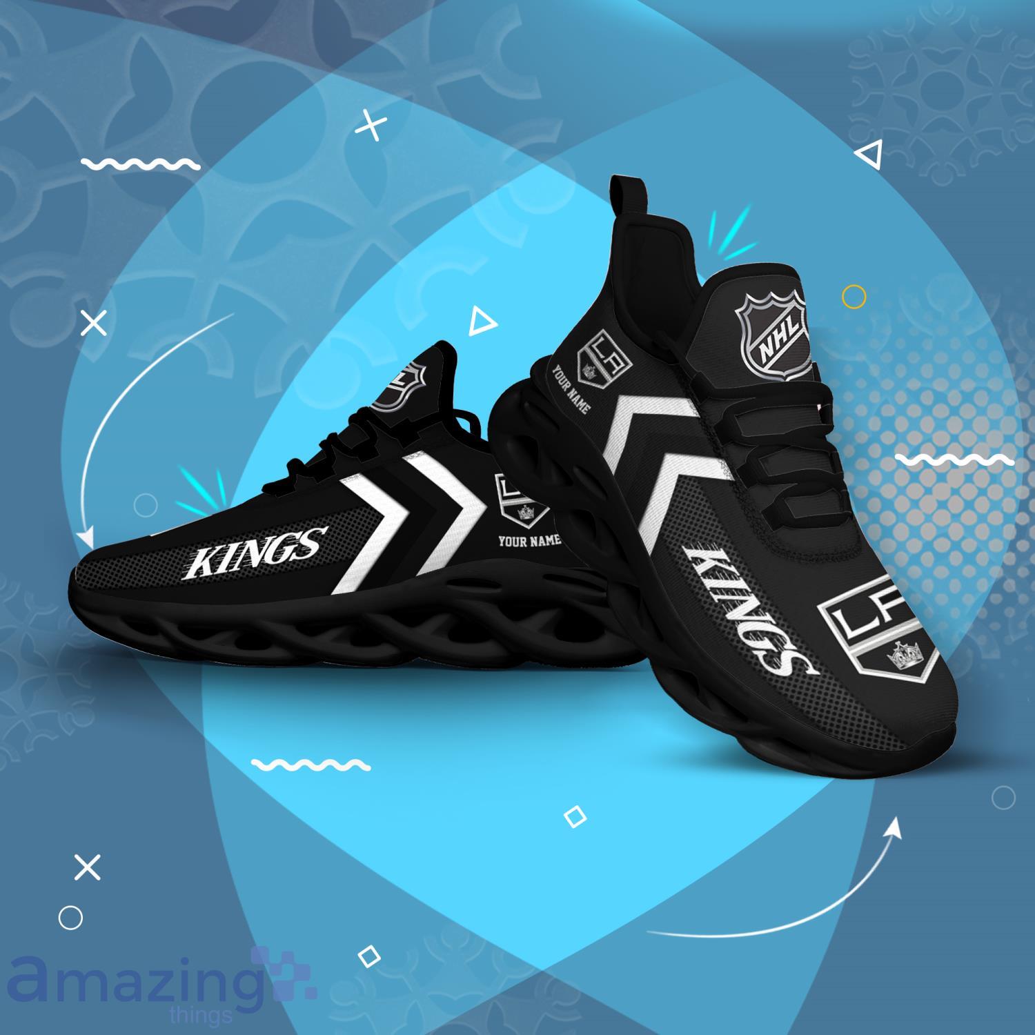 Los Angeles Kings Custom Name Men And Women Max Soul Shoes Running Sneakers Product Photo 1
