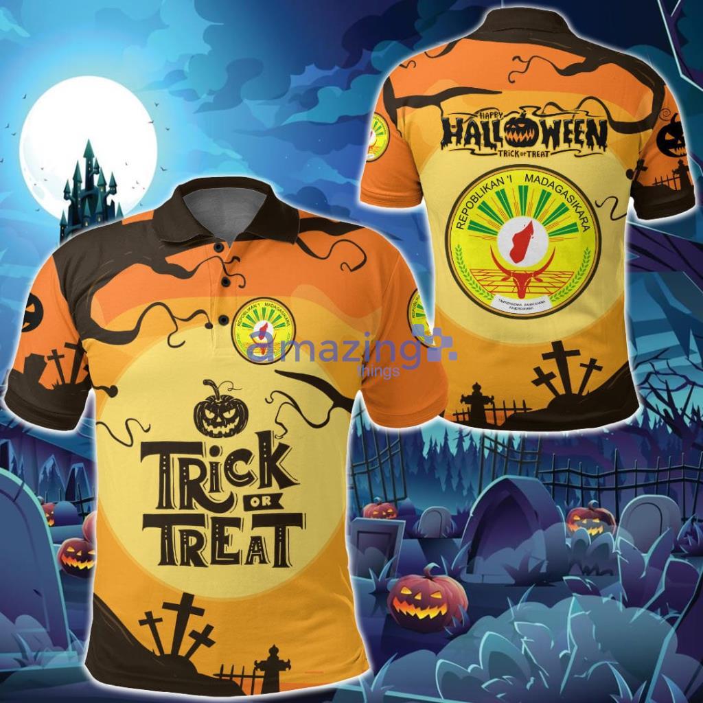 Madagascar Halloween Trick or Treat Polo Shirt - Madagascar Halloween Trick or Treat Polo Shirt Madagascar Halloween Trick or Treat Polo Shirt - Madagascar Halloween Trick or Treat Polo Shirt
