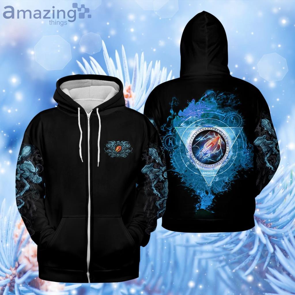 Mage Class Icon Hoodie 3D - Mage Class Icon Hoodie 3D