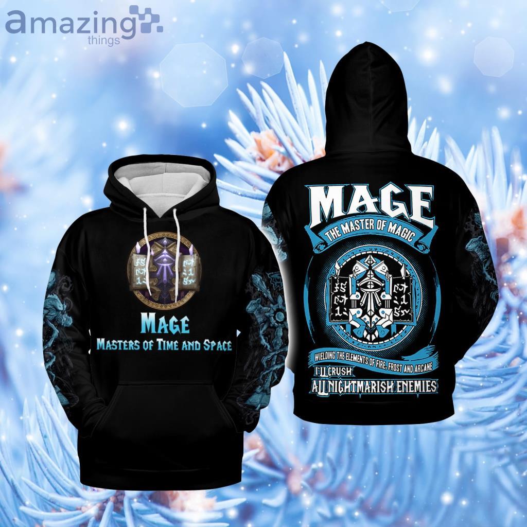 Mage - Masters of Time and Space - WoW Class Hoodie 3D - Mage - Masters of Time and Space - WoW Class Hoodie 3D
