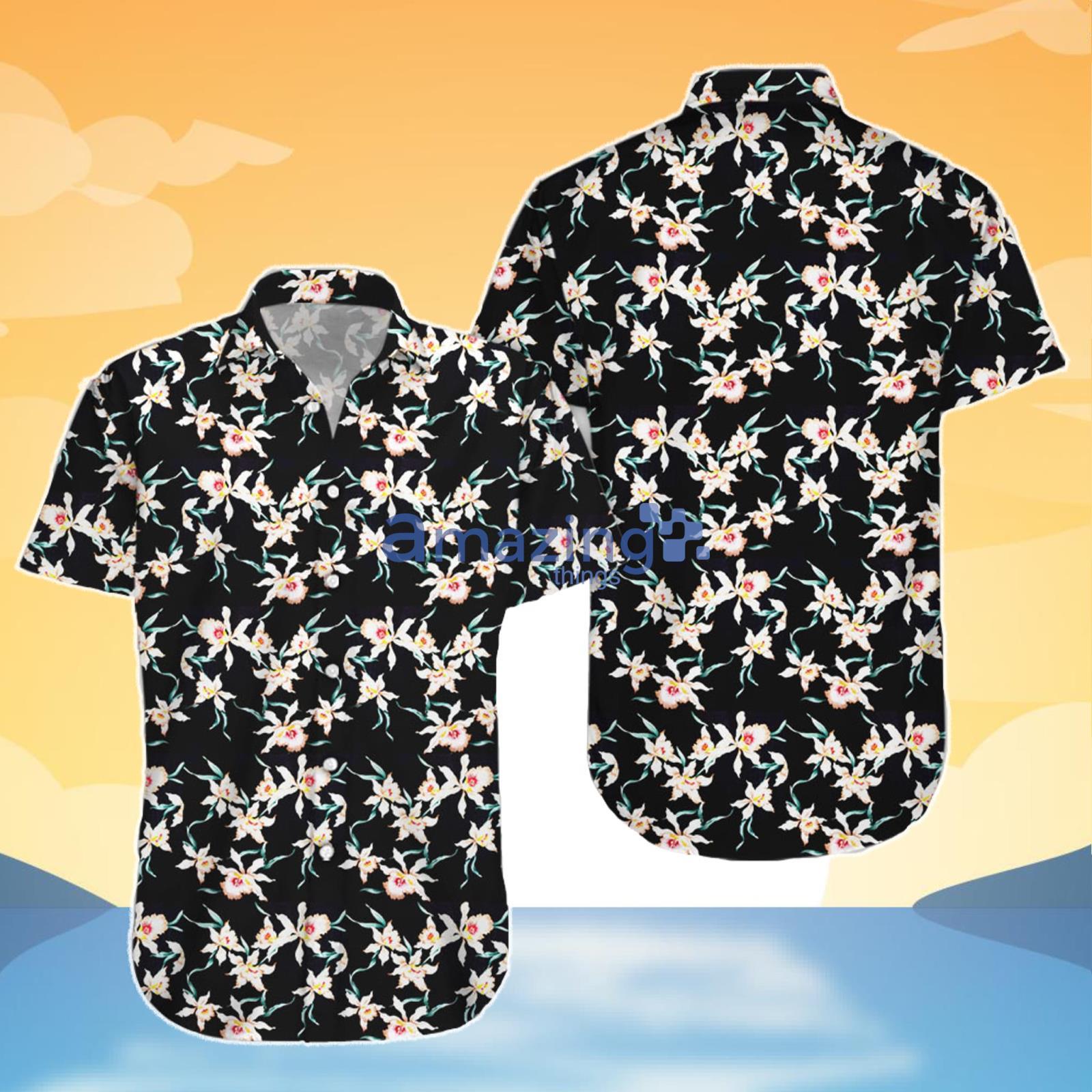 Magnum P.I. Star Orchid Combo Hawaiian Shirt And Shorts Gift For Summer Vacation image Magnum P.I. Star Orchid Combo Hawaiian Shirt And Shorts Gift For Summer Vacation Product Photo 3