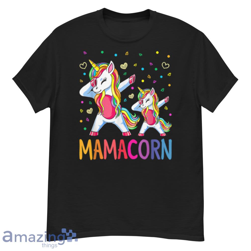 Mamacorn Unicorn Mom Baby Funny Mother's Day T-Shirt - mamacorn-unicorn-mom-baby-funny-mother's-day-t-shirt-1