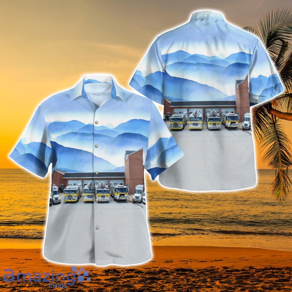 Manassas, Virginia, Stone House Volunteer Fire And Rescue Hawaiian Shirt - Manassas, Virginia, Stone House Volunteer Fire And Rescue Hawaiian Shirt