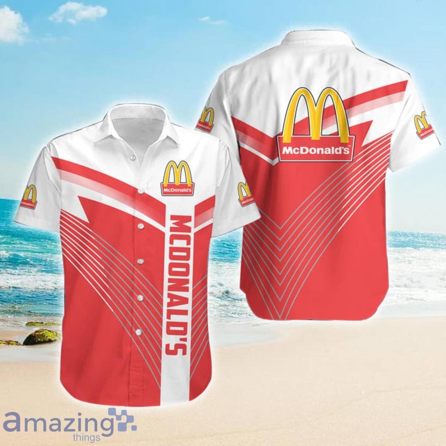 Mcdonald's Men And Women Hawaiian Shirt Product Photo 1