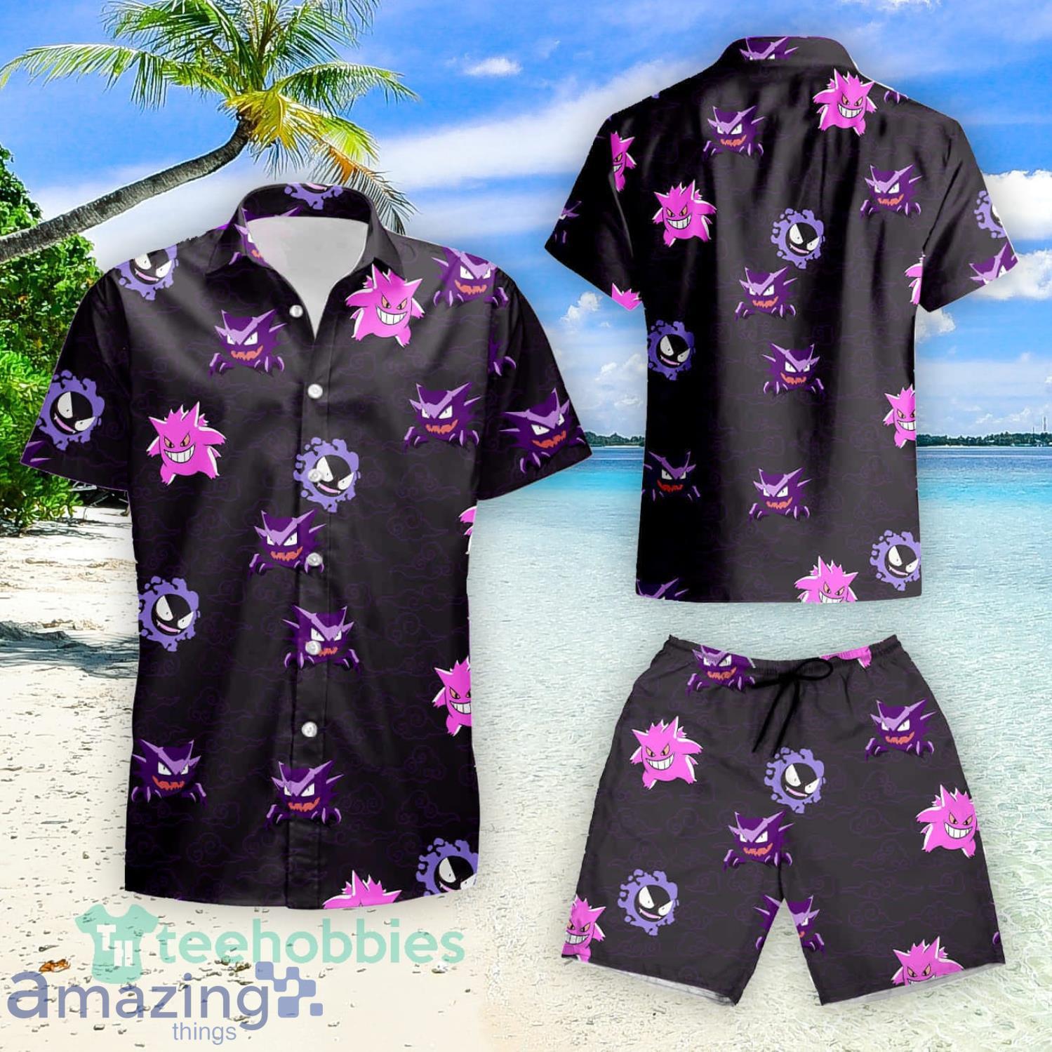 Gengar Pokemon Hawaiian Shirt - CFM Store