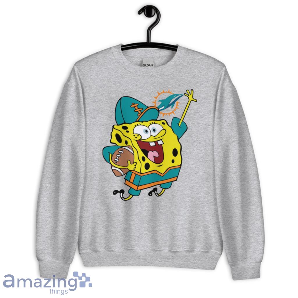 Miami Dolphin Football Spongebob Shirt