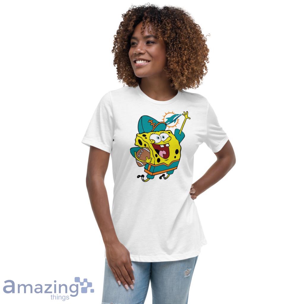 Miami Dolphin Football Spongebob Shirt