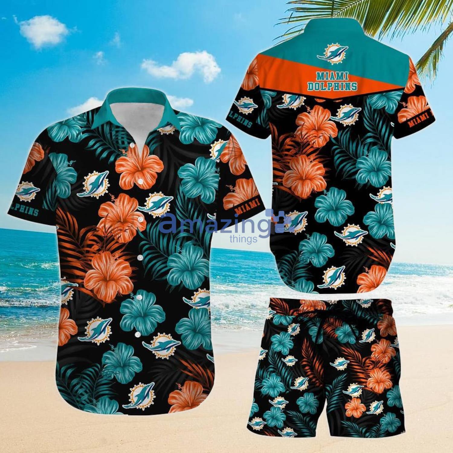 Miami Dolphins NFL Hawaiian Shirts And Shorts For Fans