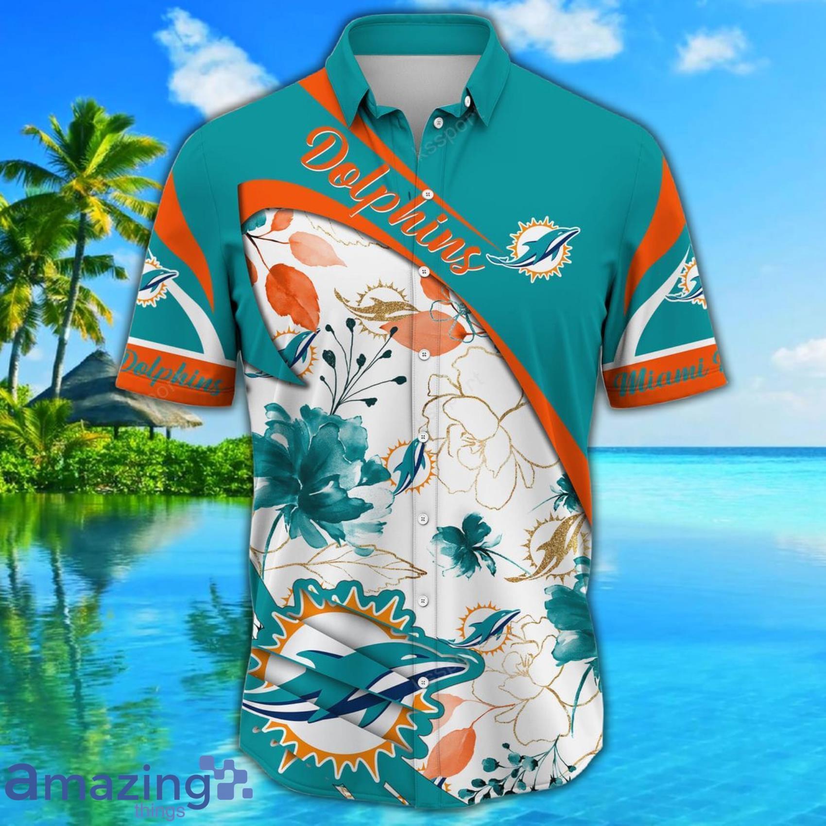 NEW Miami Dolphins NFL Hawaiian Shirt