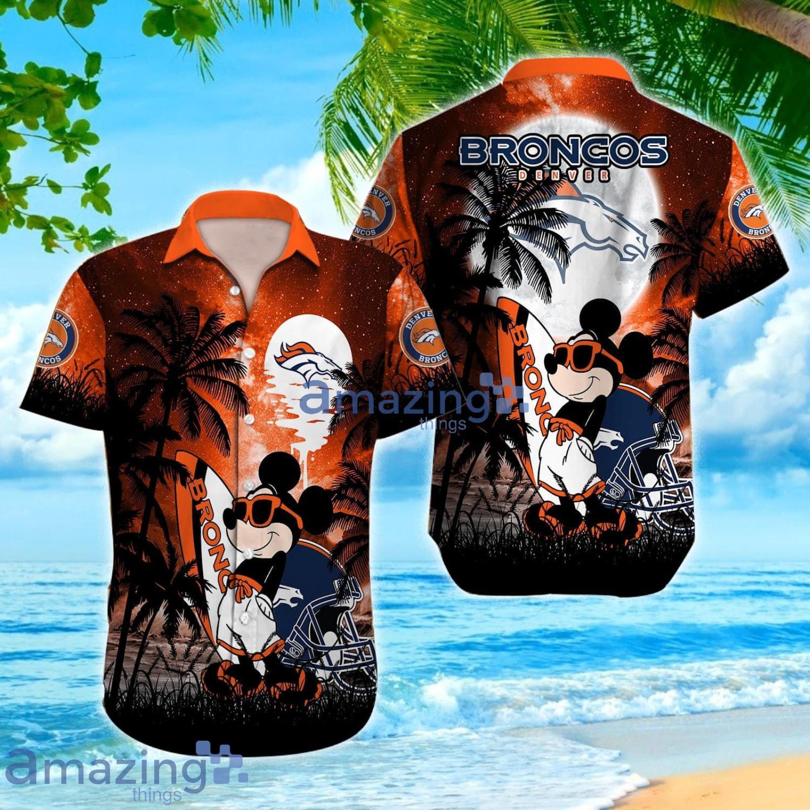 NFL Denver Broncos Hawaiian Shirt Mickey Mouse - Ingenious Gifts