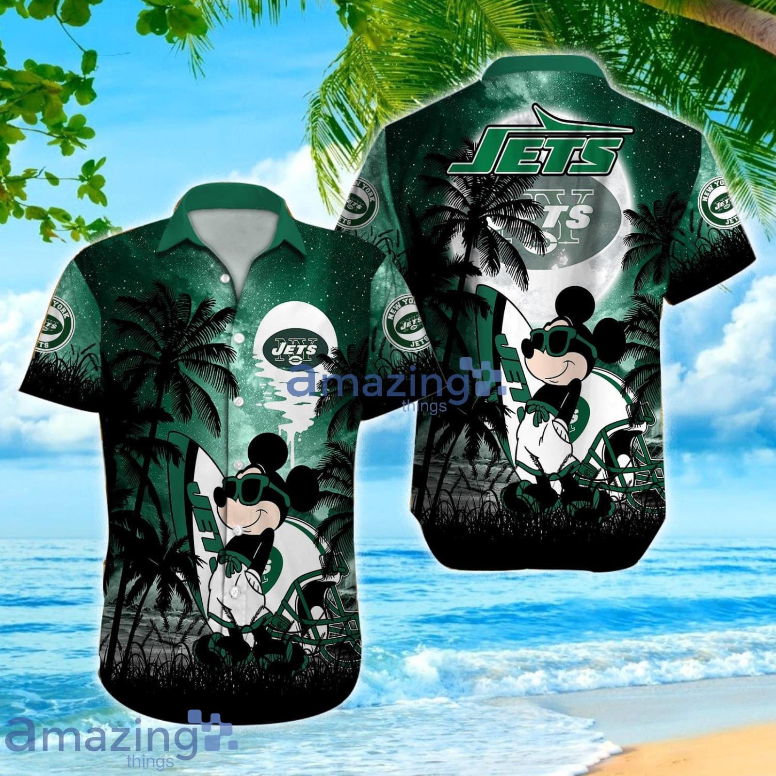 Mickey New York Jets Hawaiian Shirt