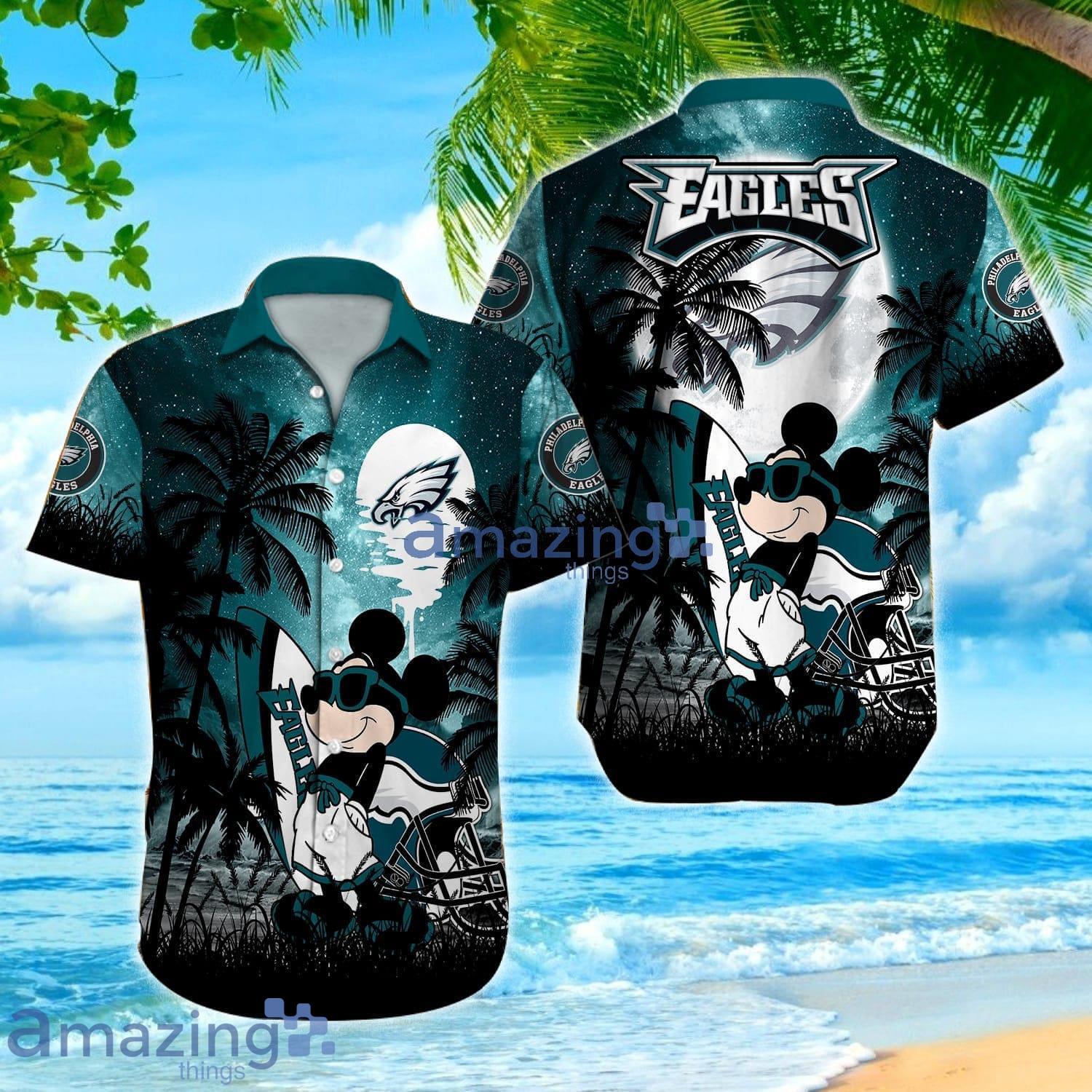 Philadelphia Eagles Mickey Vacation Hawaiian Shirt, Philadelphia