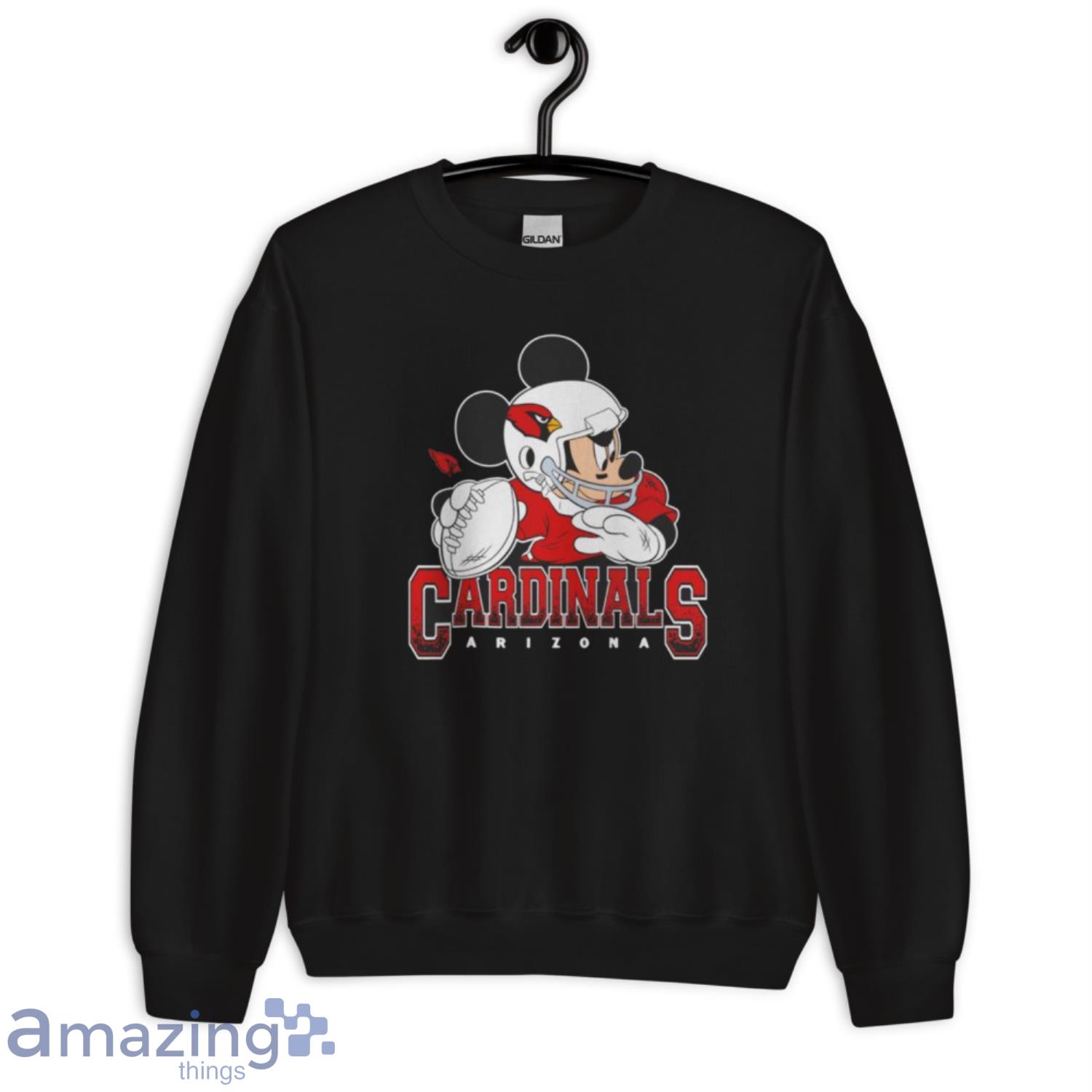 Arizona Cardinals Mickey Mouse 3D Hoodie