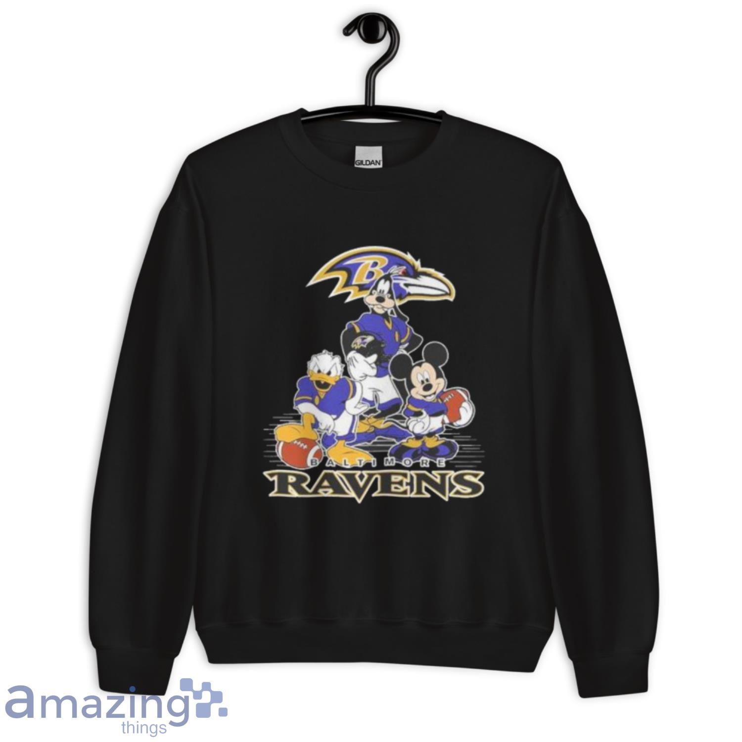 Mickey Mouse Baltimore Ravens American Football Nfl Shirt