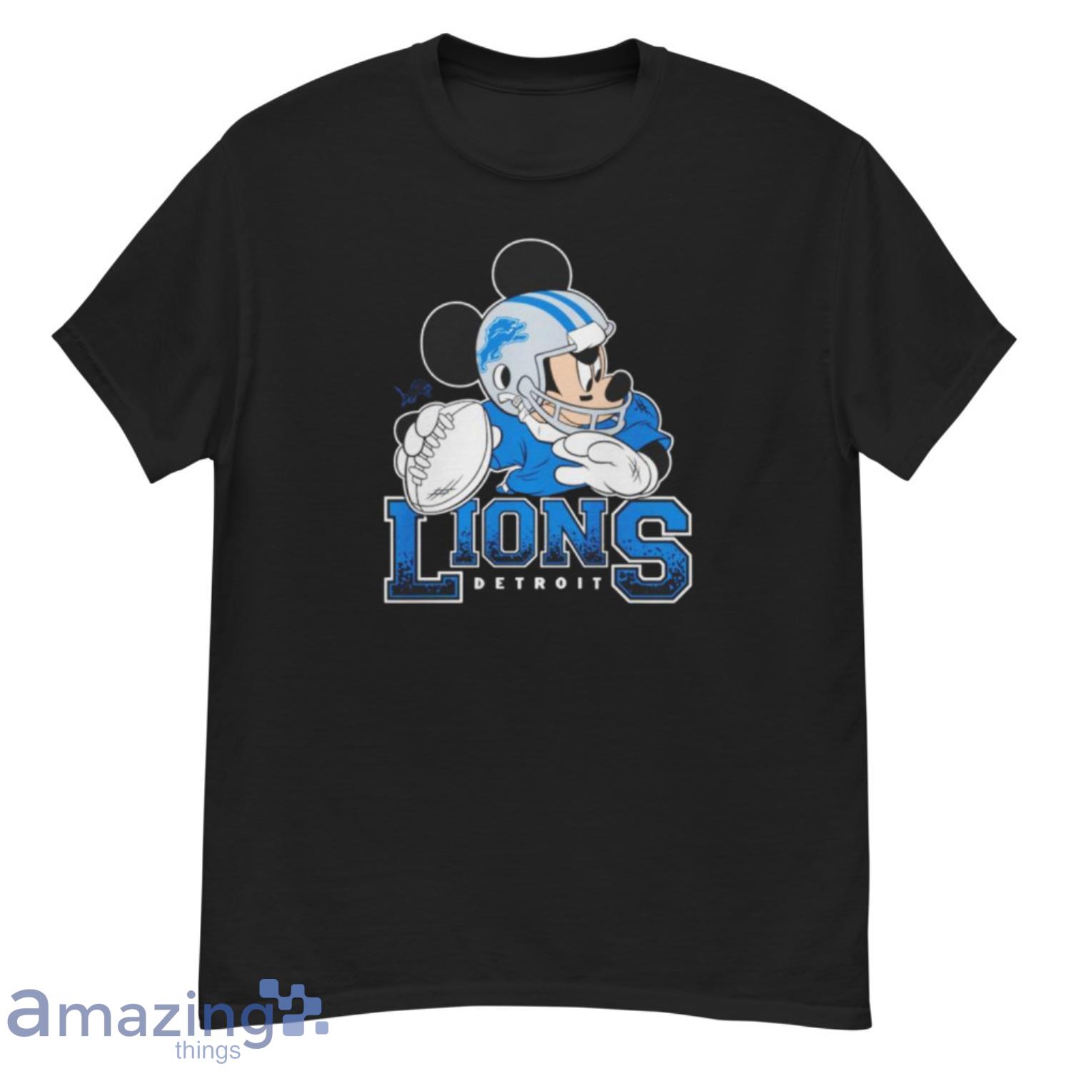 Men's Starter White Detroit Lions Logo Graphic Long Sleeve T-Shirt