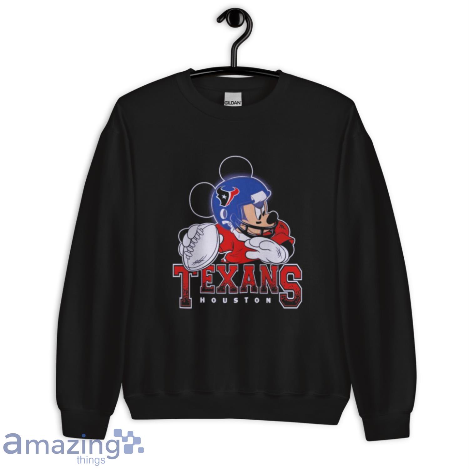 I Love The Texans Mickey Mouse Houston Texans Unisex Jersey Tee 